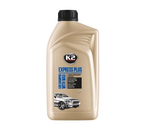 K2 EXPRESS PLUS 1000 ml - autošampon s voskem - bílý