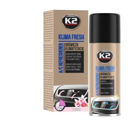 K2 KLIMA FRESH Flower 150ml - čistič klimatizace