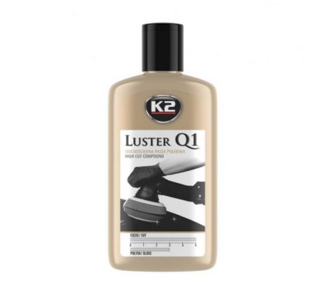 K2 LUSTER - Q1 BÍLÁ - Vysoce abrazivní leštící pasta - 250g