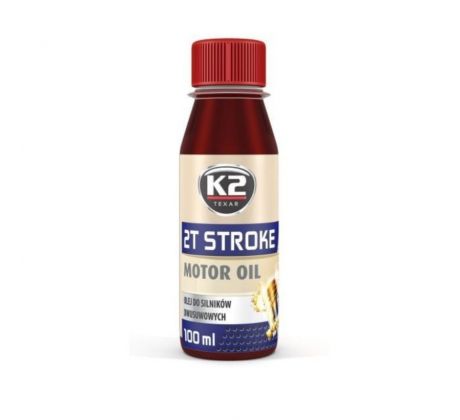 K2 2T STROKE Červený 100ml - olej pro dvoudobé motory